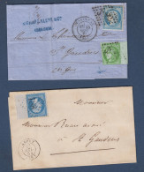 Lot De 2 Lettres - Sonstige & Ohne Zuordnung