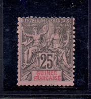 COLONIE FRANCAISE - GUINEE - N°8 * - Unused Stamps