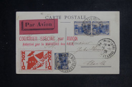 FRANCE - Carte Postale De L'Exposition Philatélique De Dijon Pour Chaville En 1928 Par Avion Spécial  - L 152567 - 1927-1959 Cartas & Documentos