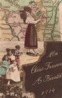 FANTAISIES - Ma Chère France à Bientôt - Carte - Carte Postale Ancienne - Sonstige & Ohne Zuordnung