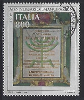 Italy 1998  Burgerrechte An Die Juden  (o) Mi.2553 - 1991-00: Oblitérés
