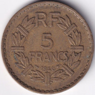 France KM-888a.2 5 Francs 1946 - 5 Francs