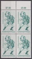 1970 , Mi 1331 ** (5) -  4er Block Postfrisch - Berühmte Operetten , Der Bettelstudent - Unused Stamps