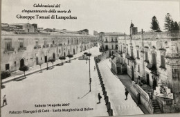 Santa Margherita Di Belice Agrigento Celebrazioni Cinquantenario Morte Giuseppe Tomasi Di Lampedusa - Agrigento