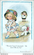 Bv634 Cartolina  Tematica Bambini Children Illustratore Artist - Autres & Non Classés