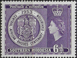 1953 Southern Rhodesia Rhodes Centenary 1v. MNH SG N. 76 - Otros & Sin Clasificación