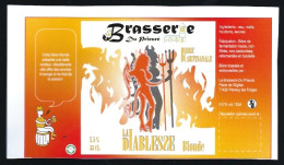 étiquette Bière France: Biere Blonde La Diablesse 5,5 % 33 Cl Brasserie Du Prieuré Perrecy Les Forges 71 - Cerveza