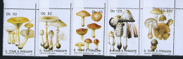 St Thomas Et Prince ** N° 1047 à 1051 - Champignons - Mushrooms