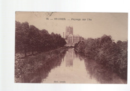 CPA - 62 - St-Omer - Paysage Sur L'Aa - Circulée En 1927 - Saint Omer
