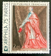 1974 FRANCE N 1766 - PHILIPPE DE CHAMPAIGNE ARPHILA 75 PARIS - NEUF** - Unused Stamps