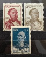 Russia/Russia 1939  Yvert 730/732/733 MNH - Unused Stamps
