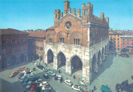 ITALIE - Piacenza - Place Cavalli - Palais Gothique - Vue Générale - Animé - Carte Postale Ancienne - Faenza