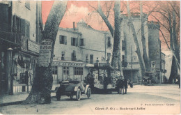 FR66 CERET - Puig - Boulevard Joffre - Café De France - Bazar Cérétan - Kiosque à Journeaux - Animée - Belle - Ceret