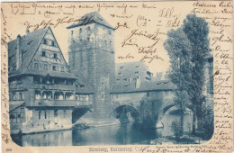 DE655  ---   NURNBERG   --  HENKERSTEG  -- 1899 - Nuernberg