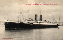 Paquebot "Rochambeau" Compagnie Generale Transatlantique - Dampfer