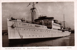 Paquebot "Ciudad De Barcelona" - Palma De Mallorca - Steamers