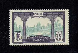COLONIE FRANCAISE - GABON - N°41 * - Unused Stamps