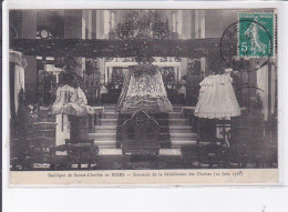 REIMS: Basilique De Sainte-clotilde, Souvenir De La Bénédiction Des Cloches 1910 - Très Bon état - Reims