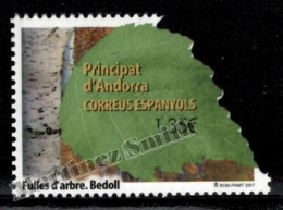 Andorre Espagnole / Spanish Andorra 2017 Yv, 444, Flora, Tree Leaves - MNH - Unused Stamps