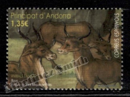 Andorre Espagnole / Spanish Andorra 2017 Yv, 449, Fauna, Animals Inside Art - MNH - Neufs