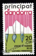 Andorre Espagnole / Spanish Andorra 1984 Yv, Airmail 3, Pyrenees Cultural Meeting - MNH - Ongebruikt