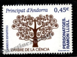 Andorre Espagnole / Spanish Andorra 2016 Yv, 432, Ramon Llull, Famous Poet, Philosopher, Theologian - MNH - Unused Stamps