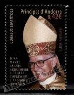 Andorre Espagnole / Spanish Andorra 2015 Yv, 421, Joan Marti I Alanis Archbishop - MNH - Ongebruikt