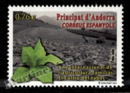 Andorre Espagnole / Spanish Andorra 2014 Yv, 409, Agriculture International Year - MNH - Unused Stamps