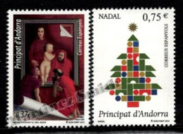 Andorre Espagnole / Spanish Andorra 2013 Yv, 396-97, Christmas - MNH - Unused Stamps