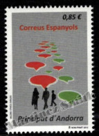 Andorre Espagnole / Spanish Andorra 2012 Yv, 384, Civic Values, Dialogue - MNH - Ongebruikt