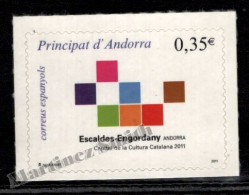 Andorre Espagnole / Spanish Andorra 2011 Yv, 367, Escaldes-Engordany - MNH - Unused Stamps