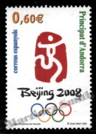Andorre Espagnole / Spanish Andorra 2008 Yv, 343, Summer Olympic Games, Bejing - MNH - Ongebruikt