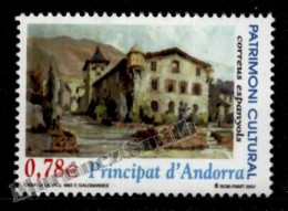 Andorre Espagnole / Spanish Andorra 2007 Yv, 334, Architecture, The Vall House - MNH - Unused Stamps