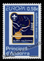 Andorre Espagnole / Spanish Andorra 2007 Yv, 331, Europa Cept, Scout Movement - MNH - Neufs