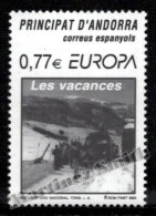 Andorre Espagnole / Spanish Andorra 2004 Yv, 302, Europa Cept, Holidays - MNH - Nuovi