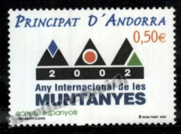 Andorre Espagnole / Spanish Andorra 2002 Yv, 279, International Year Of The Mountains - MNH - Unused Stamps