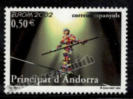 Andorre Espagnole / Spanish Andorra 2002 Yv, 280, Europa Cept, Circus - MNH - Ungebraucht