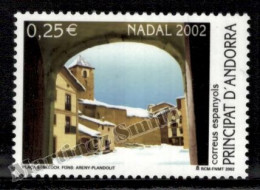 Andorre Espagnole / Spanish Andorra 2002 Yv, 285, Christmas - MNH - Unused Stamps