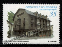 Andorre Espagnole / Spanish Andorra 2000 Yv, 263, Architecture, Jose Puig I Cadaflach - MNH - Unused Stamps