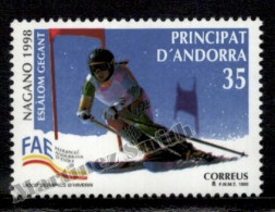 Andorre Espagnole / Spanish Andorra 1998 Yv, 246, Sports, Winter Olympic Games, Nagano - MNH - Unused Stamps
