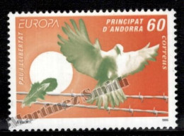 Andorre Espagnole / Spanish Andorra 1995 Yv, 233, Europa Cept,, Peace & Liberty - MNH - Unused Stamps