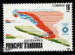 Andorre Espagnole / Spanish Andorra 1984 Yv, 165, Sports, Winter Olympic Games, Sarajevo - MNH - Unused Stamps