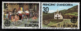 Andorre Espagnole / Spanish Andorra 1981 Yv, 131-32, Europa Cept, Folklore - MNH - Unused Stamps