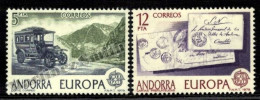 Andorre Espagnole / Spanish Andorra 1979 Yv, 116-17, Europa Cept, - MNH - Unused Stamps