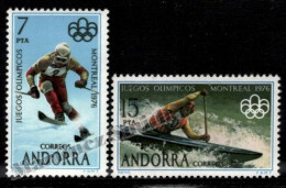 Andorre Espagnole / Spanish Andorra 1976 Yv, 96-97, Montreal Olympic Games, Sports - MNH - Neufs