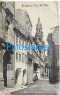 229432 SPAIN ESPAÑA SANTIAGO STREET CALLE DE VILLAR POSTAL POSTCARD - Sonstige & Ohne Zuordnung