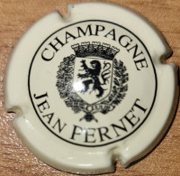 Capsule Champagne Jean PERNET Série 1 - Ecusson, Crème Foncé & Noir Nr 01 - Andere & Zonder Classificatie