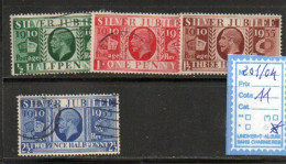 GEORGE V - N°201/204 - Used Stamps