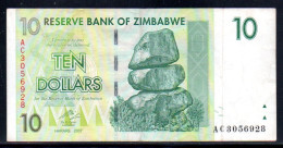 659-Zimbabwe 10$ 2007 AC305 - Zimbabwe
