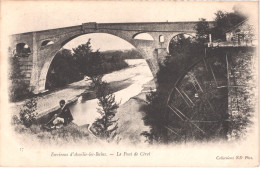 FR66 CERET - Nd 17 - Le Pont - Moulin Et Sa Roue à Aube - Animée - Belle - Ceret